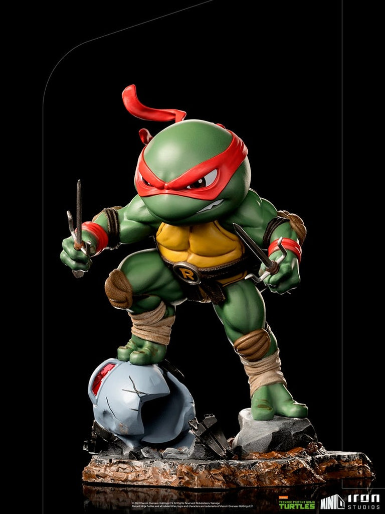Estátua Raphael -Tartarugas Ninja - MiniCo - Iron Studios