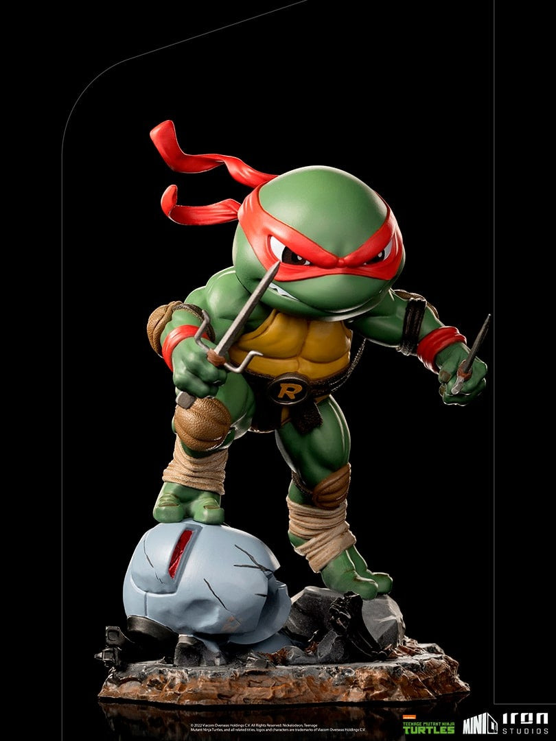 Estátua Raphael -Tartarugas Ninja - MiniCo - Iron Studios