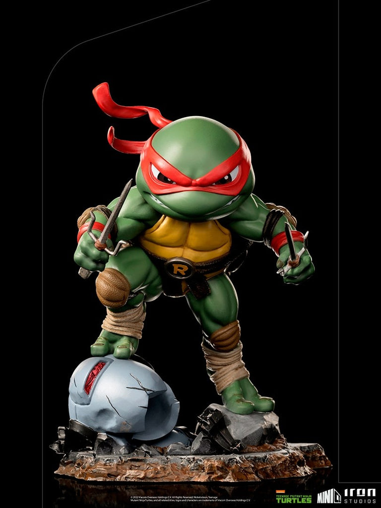 Estátua Raphael -Tartarugas Ninja - MiniCo - Iron Studios