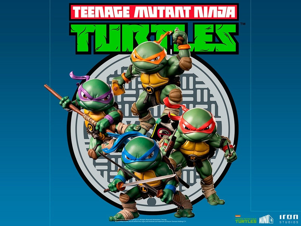 Estátua Raphael -Tartarugas Ninja - MiniCo - Iron Studios