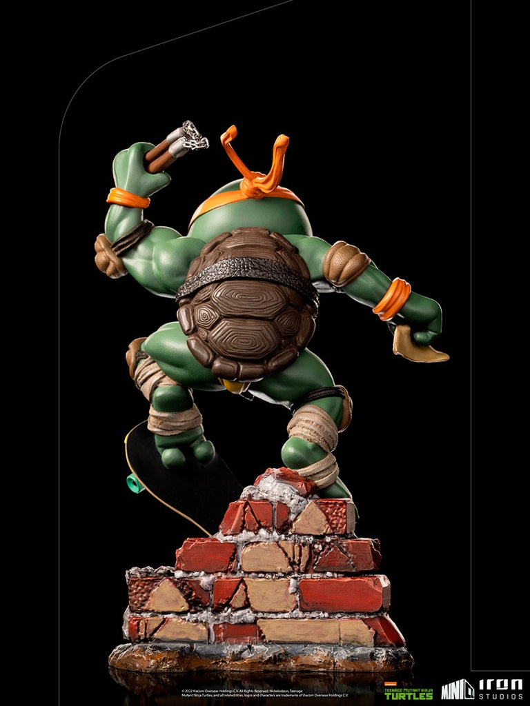 Estátua Michelangelo - Tartarugas Ninja - MiniCo - Iron Studios