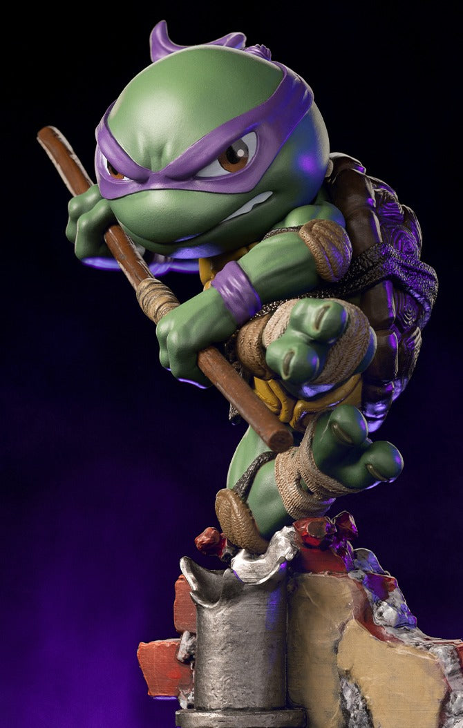 Estátua Donatello - Tartarugas Ninja - MiniCo - Iron Studios