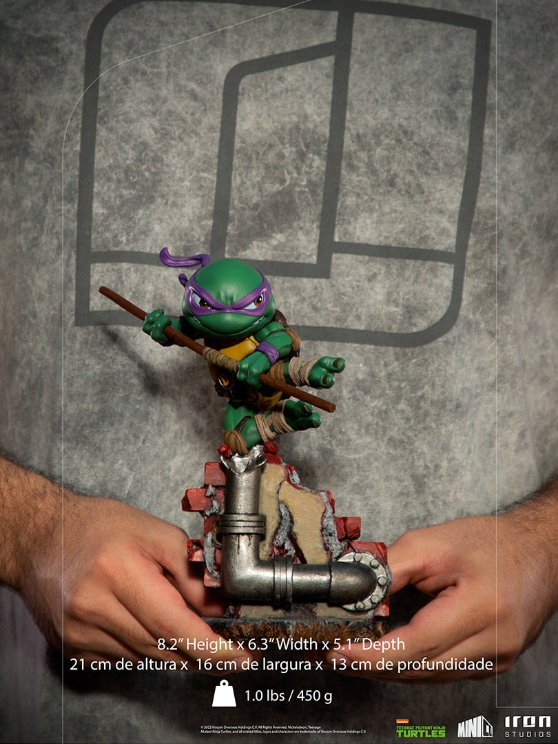 Estátua Donatello - Tartarugas Ninja - MiniCo - Iron Studios