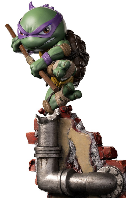 Estátua Donatello - Tartarugas Ninja - MiniCo - Iron Studios