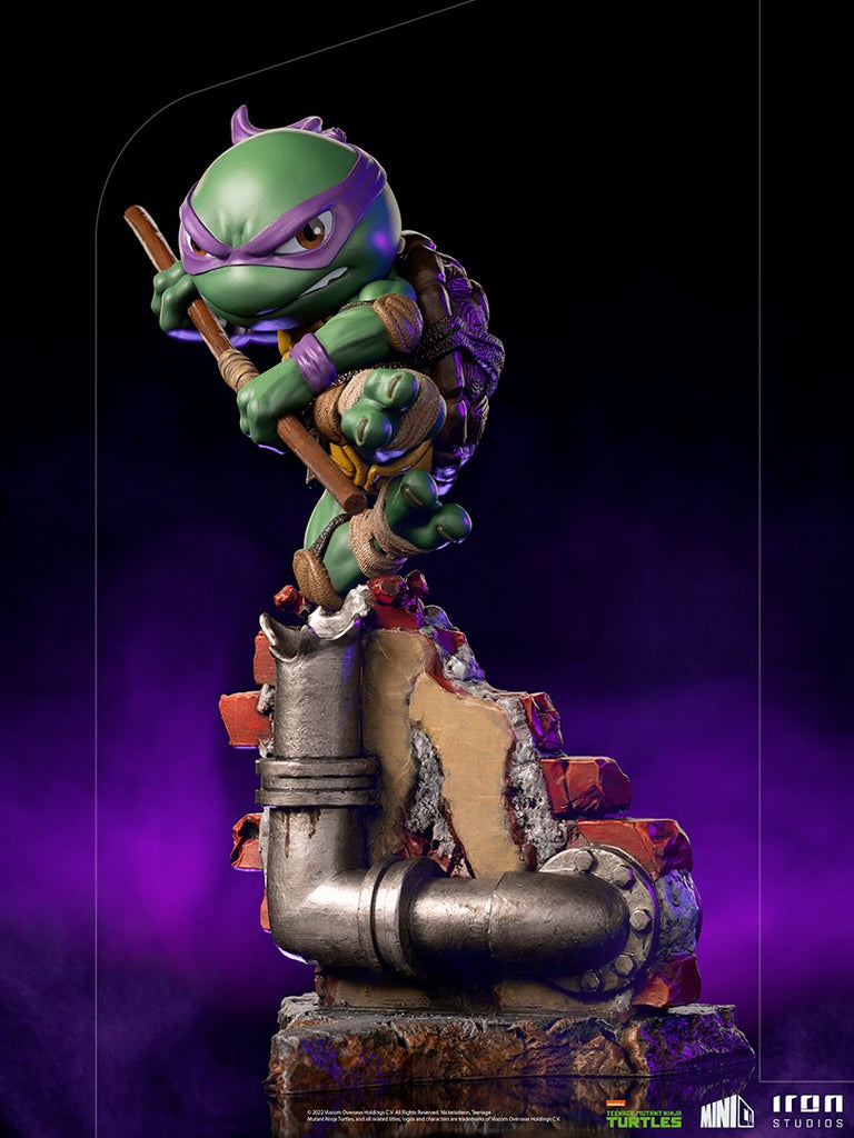Estátua Donatello - Tartarugas Ninja - MiniCo - Iron Studios