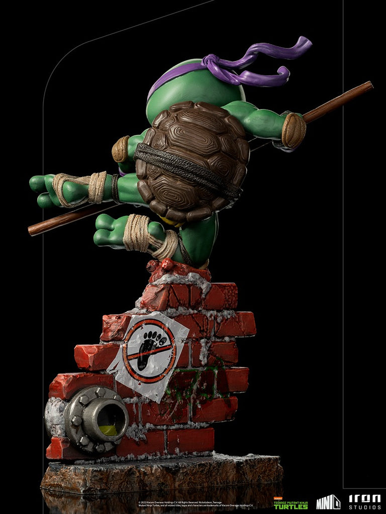 Estátua Donatello - Tartarugas Ninja - MiniCo - Iron Studios