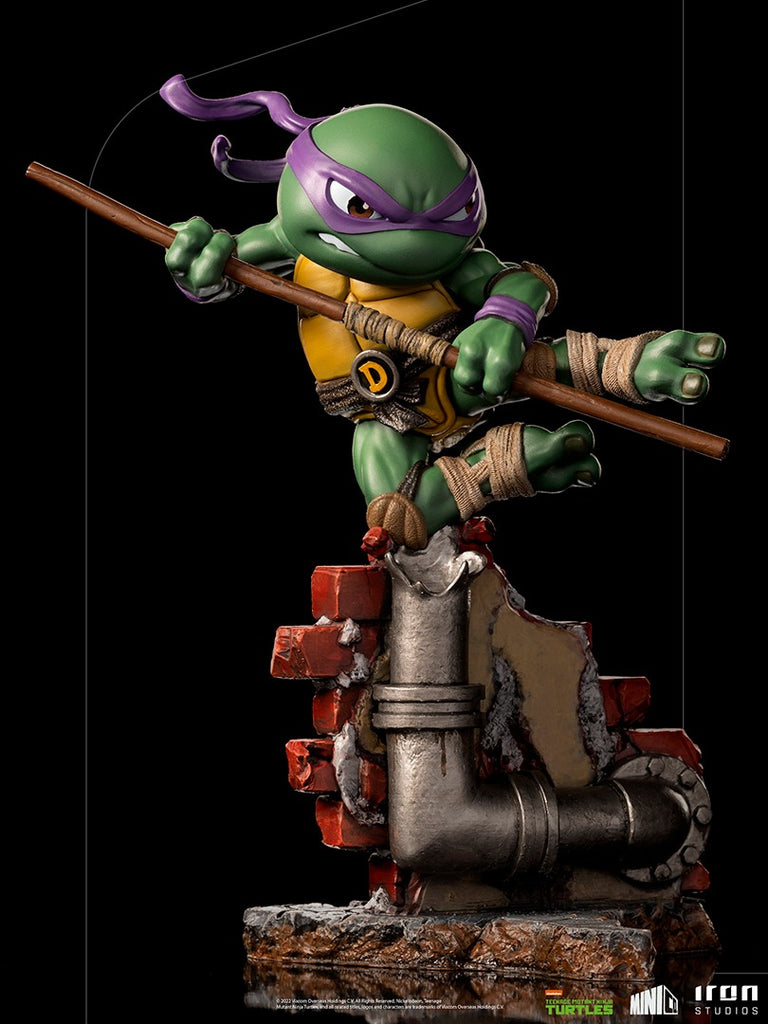 Estátua Donatello - Tartarugas Ninja - MiniCo - Iron Studios