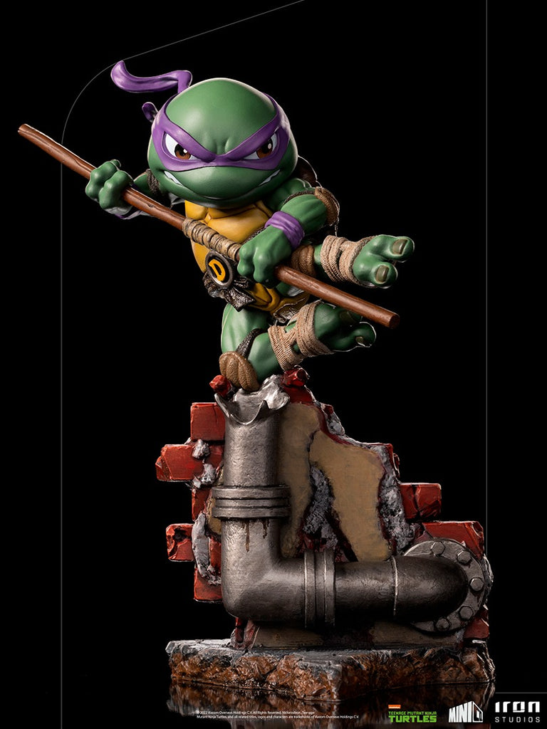 Estátua Donatello - Tartarugas Ninja - MiniCo - Iron Studios