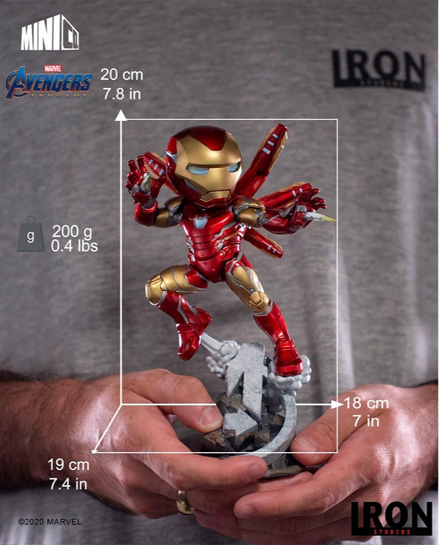 Estátua Iron Man MK85 - Avengers: End Game - MiniCo - Iron Studios