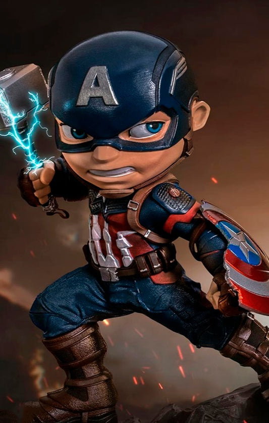 Estátua Captain America - Avengers: Endgame - MiniCo - Iron Studios