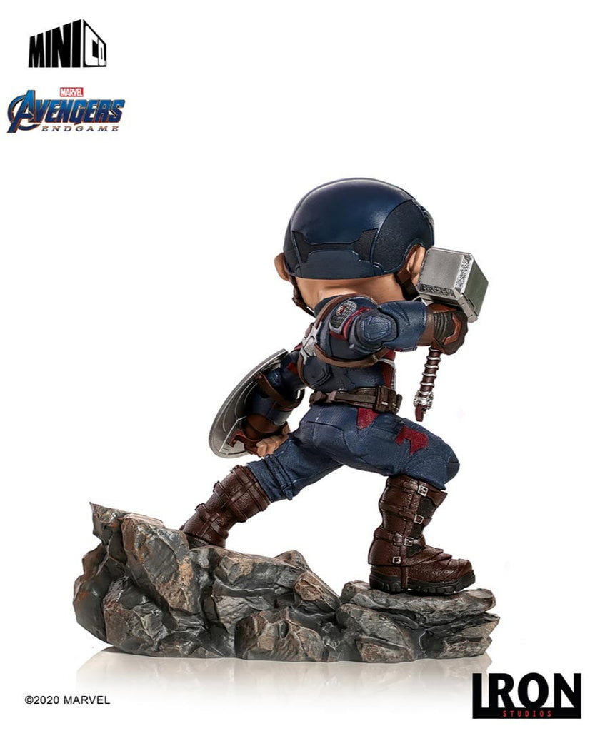 Estátua Captain America - Avengers: Endgame - MiniCo - Iron Studios