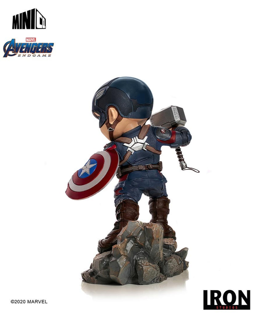 Estátua Captain America - Avengers: Endgame - MiniCo - Iron Studios