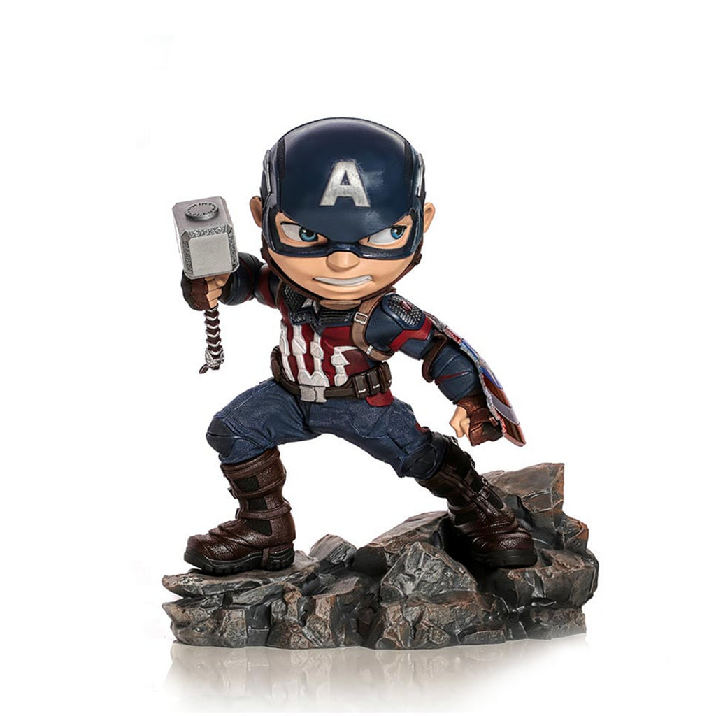 Estátua Captain America - Avengers: Endgame - MiniCo - Iron Studios