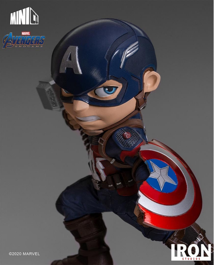 Estátua Captain America - Avengers: Endgame - MiniCo - Iron Studios