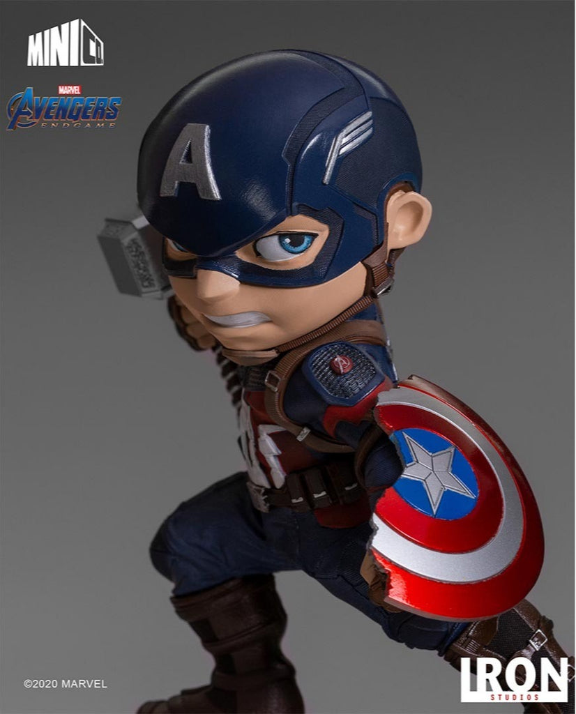 Estátua Captain America - Avengers: Endgame - MiniCo - Iron Studios