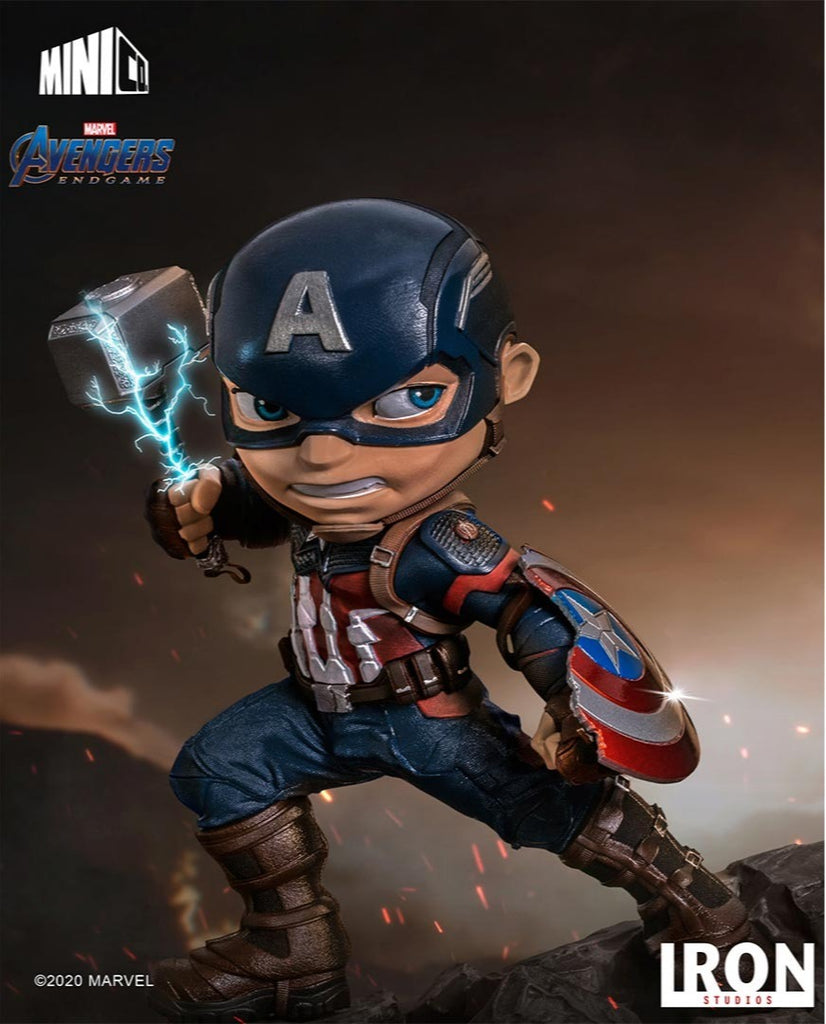 Estátua Captain America - Avengers: Endgame - MiniCo - Iron Studios