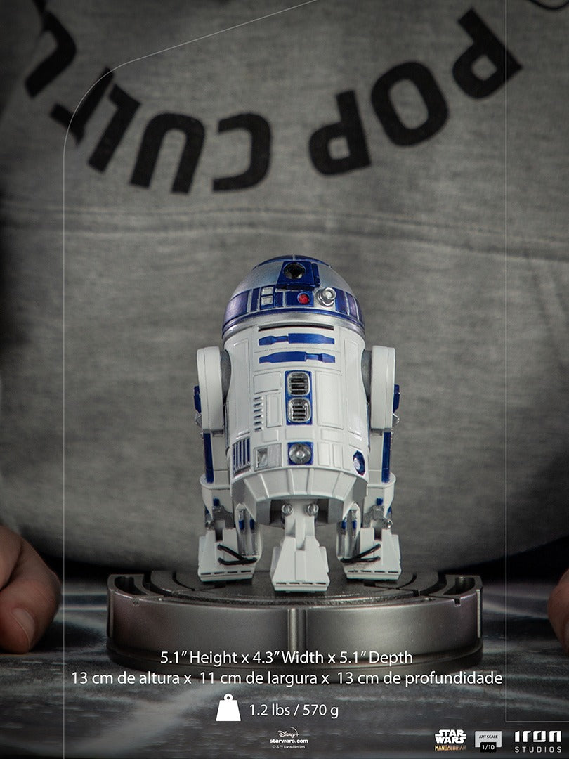 Estátua R2-D2 - The Mandalorian - Art Scale 1/10 - Iron Studios