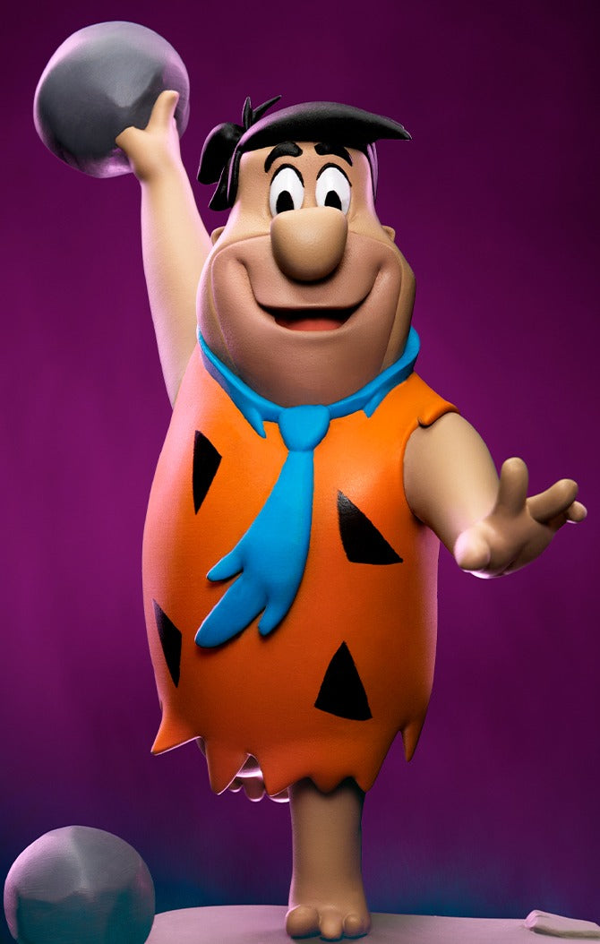 Estátua Fred Flintstone - The Flintstones - Art Scale 1/10 - Iron Studios