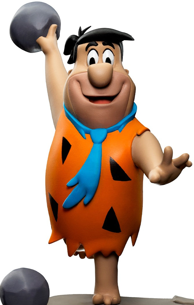 Estátua Fred Flintstone - The Flintstones - Art Scale 1/10 - Iron Studios