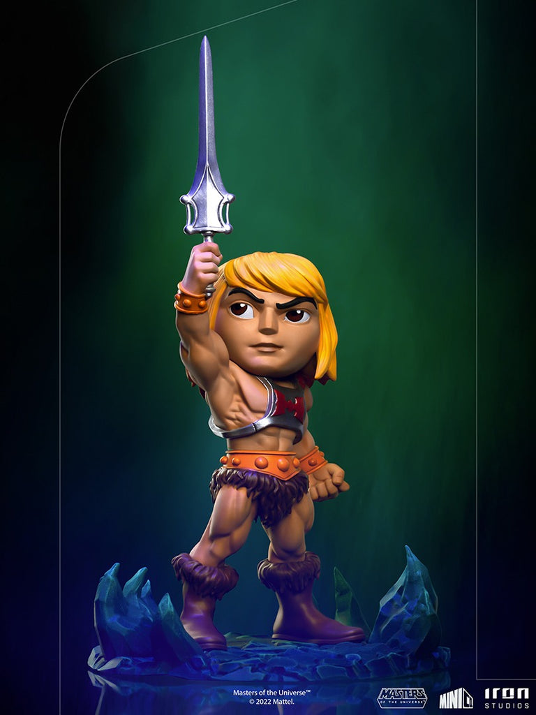 Estátua He-Man - He-Man e os Mestres do Universo - MiniCo - Iron Studios