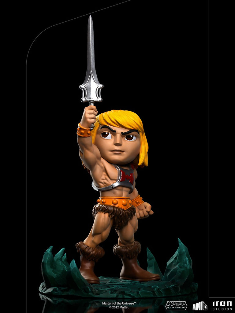 Estátua He-Man - He-Man e os Mestres do Universo - MiniCo - Iron Studios