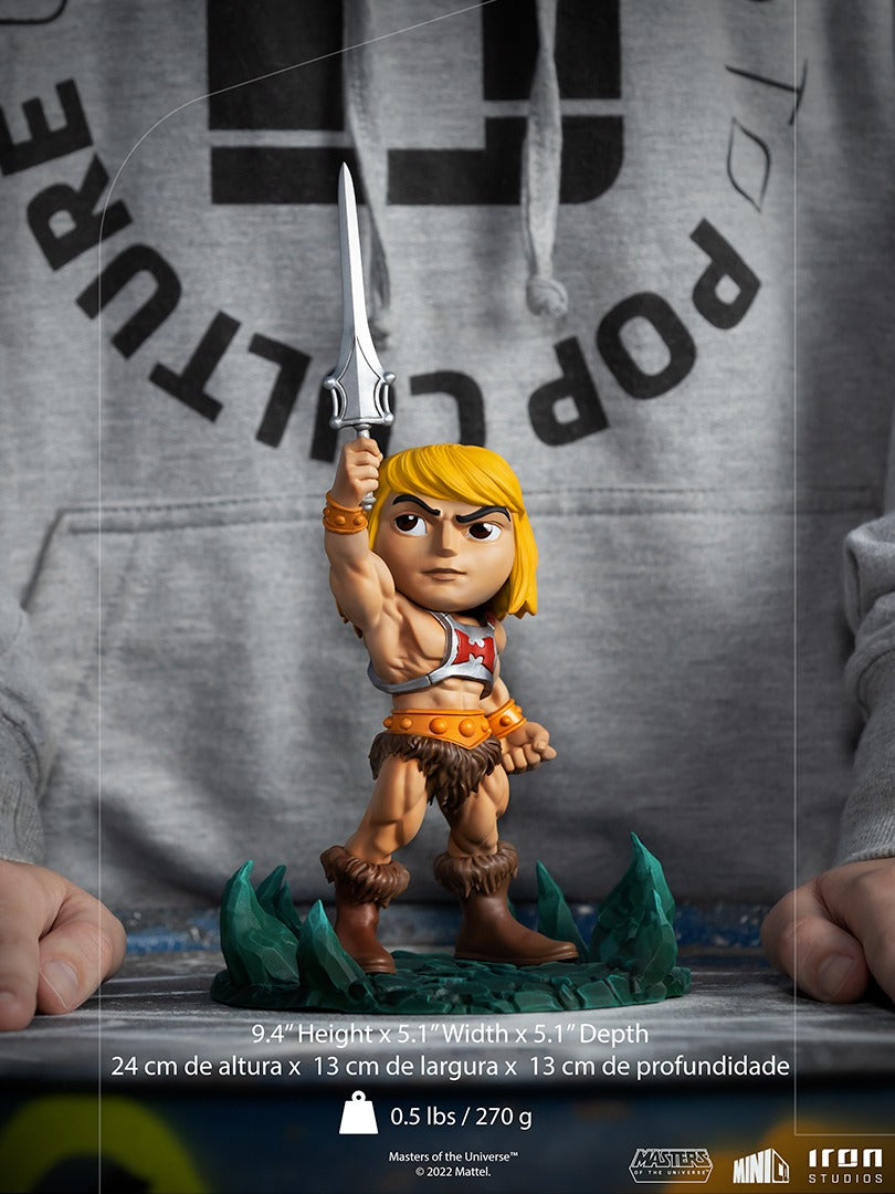 Estátua He-Man - He-Man e os Mestres do Universo - MiniCo - Iron Studios