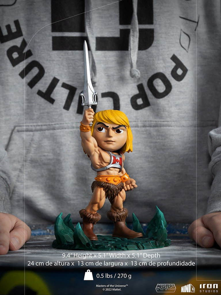Estátua He-Man - He-Man e os Mestres do Universo - MiniCo - Iron Studios