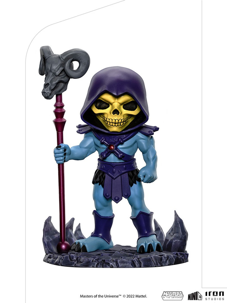 Estátua Esqueleto - He-Man e os Mestres do Universo - MiniCo - Iron Studios