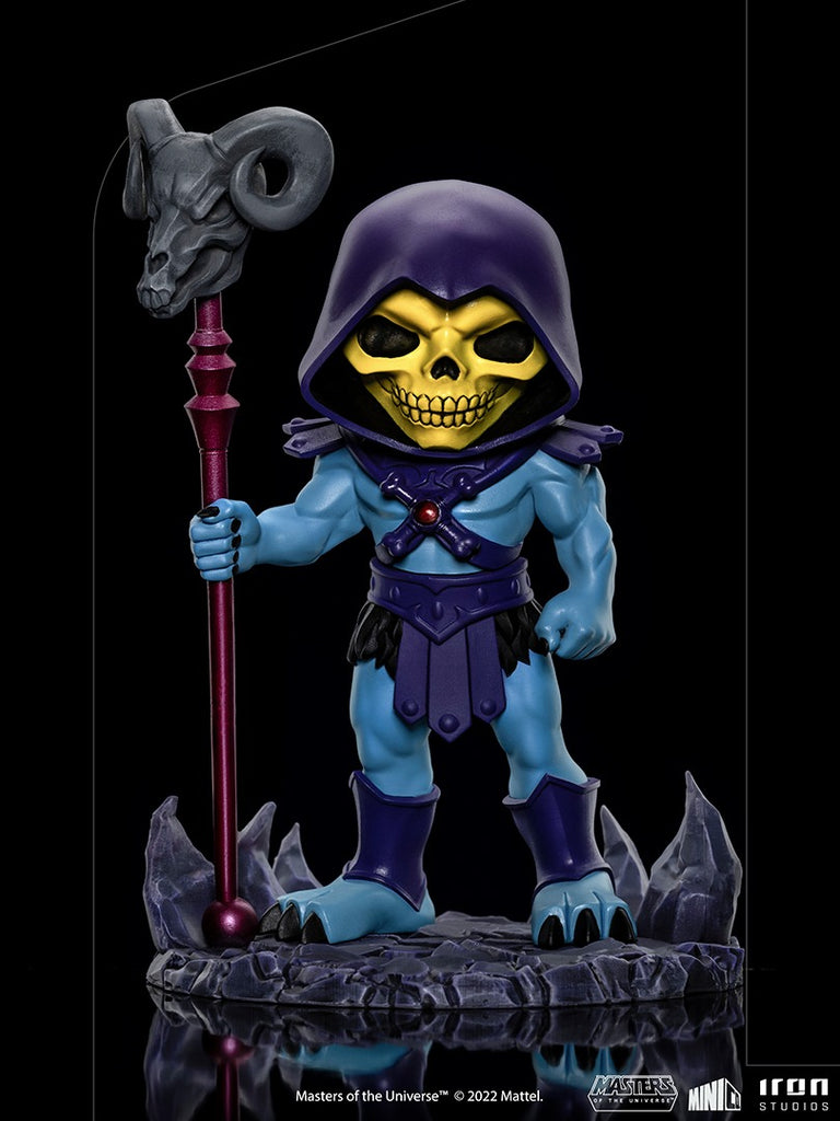 Estátua Esqueleto - He-Man e os Mestres do Universo - MiniCo - Iron Studios