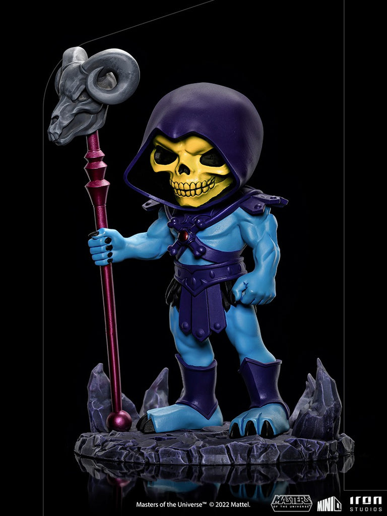 Estátua Esqueleto - He-Man e os Mestres do Universo - MiniCo - Iron Studios