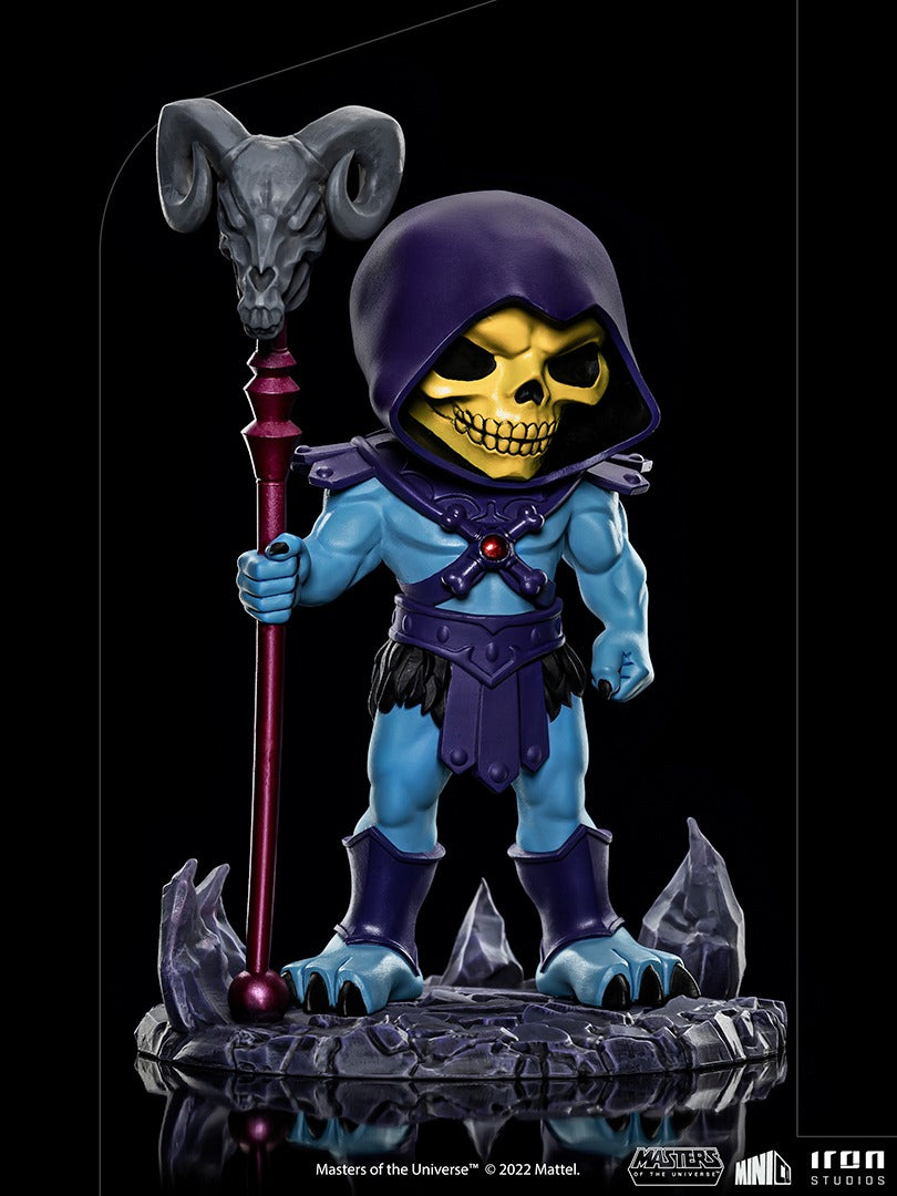 Estátua Esqueleto - He-Man e os Mestres do Universo - MiniCo - Iron Studios