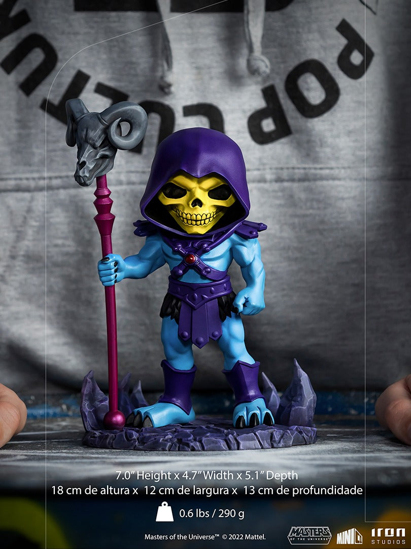 Estátua Esqueleto - He-Man e os Mestres do Universo - MiniCo - Iron Studios
