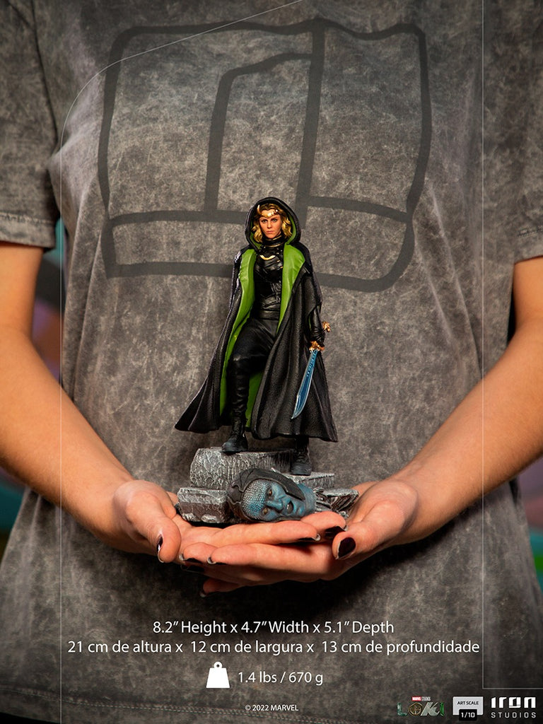 Estátua Sylvie Loki Variant - Loki - Art Scale 1/10 - Iron Studios