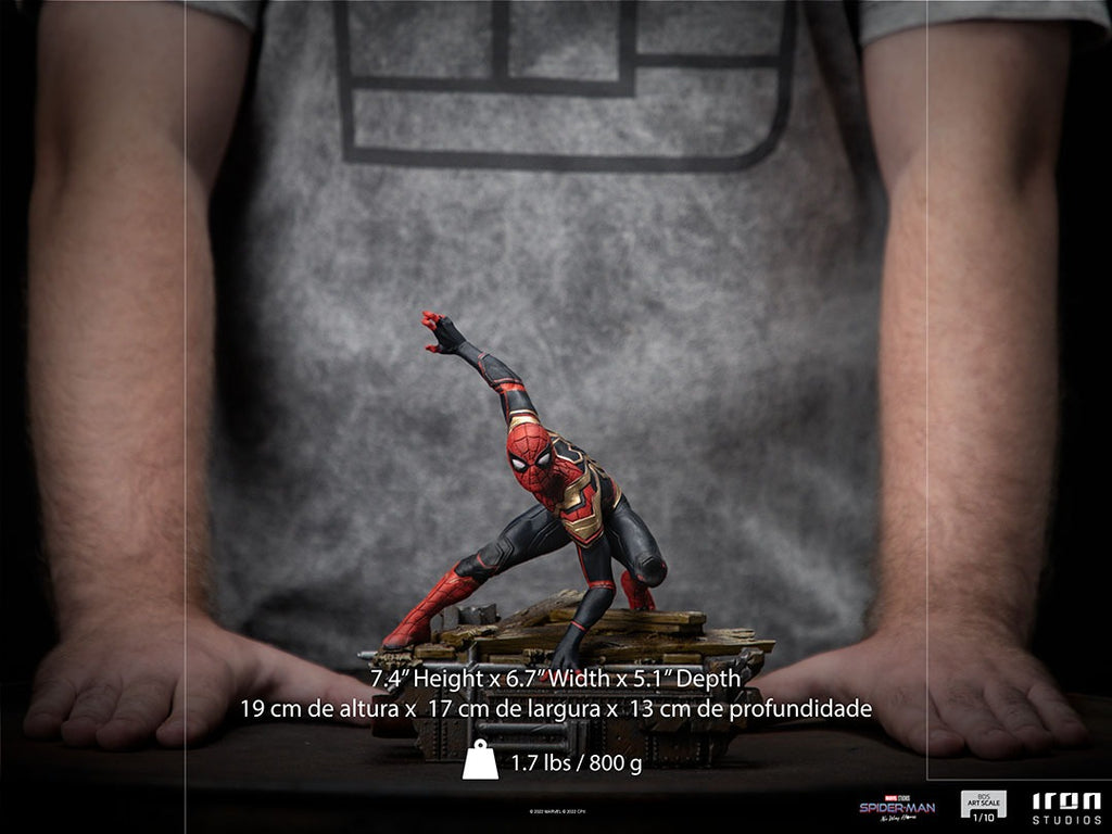 Estátua Homem Aranha - Homem aranha Sem Volta para Casa - BDS Art Scale 1/10 - Iron Studios