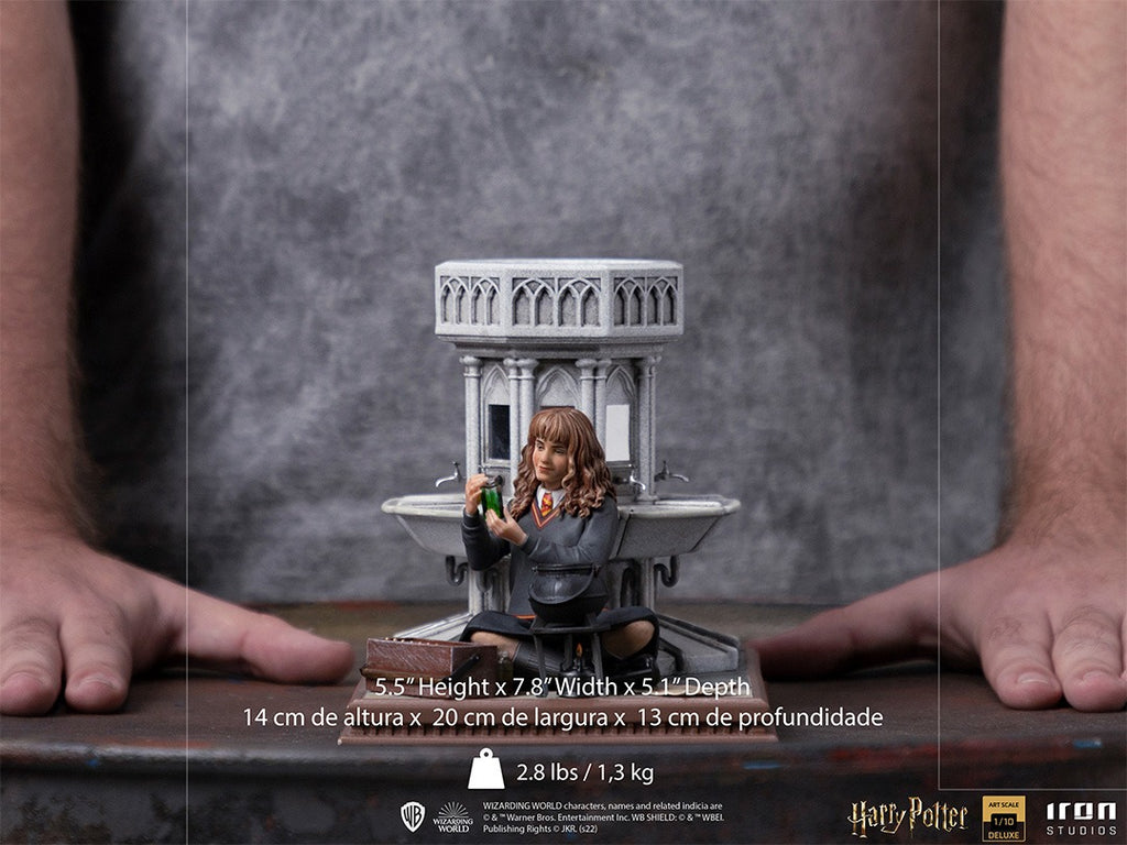 Estátua Hermione Granger Polyjuice (Deluxe) - Harry Potter - Art Scale 1/10 - Iron Studios
