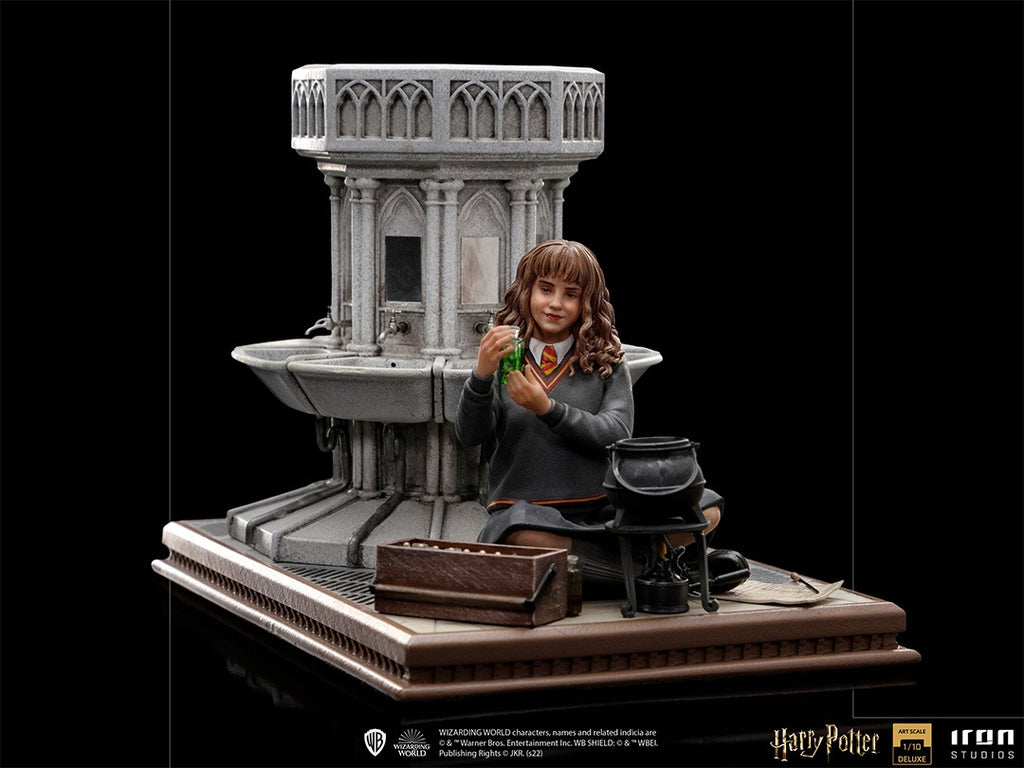 Estátua Hermione Granger Polyjuice (Deluxe) - Harry Potter - Art Scale 1/10 - Iron Studios