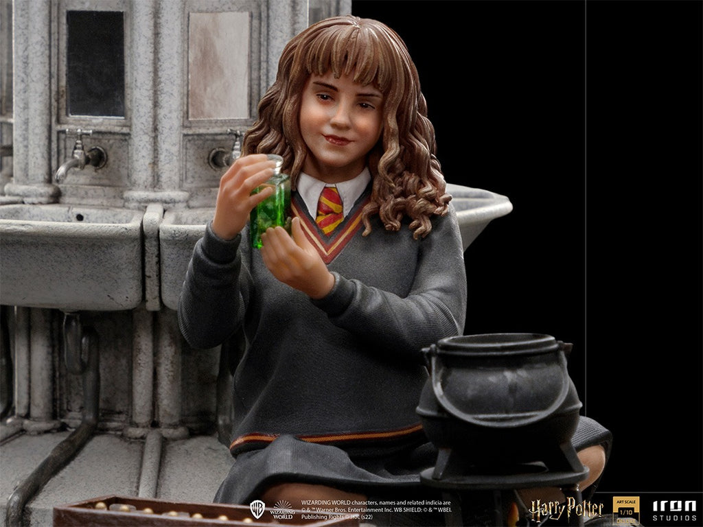 Estátua Hermione Granger Polyjuice (Deluxe) - Harry Potter - Art Scale 1/10 - Iron Studios