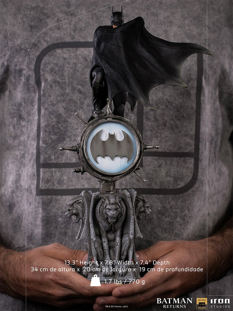 Estátua Batman Deluxe - Batman Returns - Art Scale 1/10 - Iron Studios