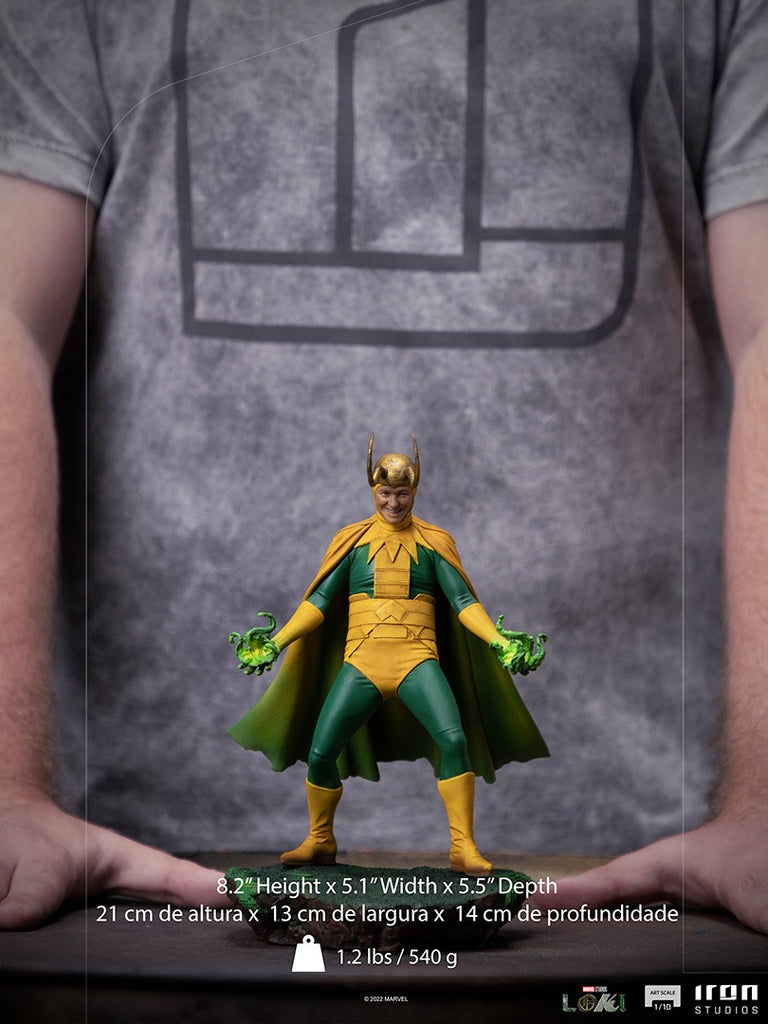 Estátua Loki Classic Variant - Loki - Art Scale 1/10 - Iron Studios