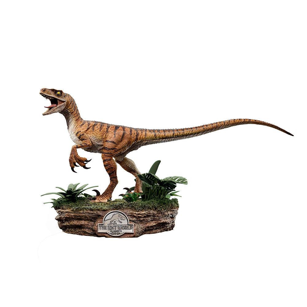 Estátua Velociraptor Deluxe - Jurassic World Lost World - Art Scale 1/10 - Iron Studios