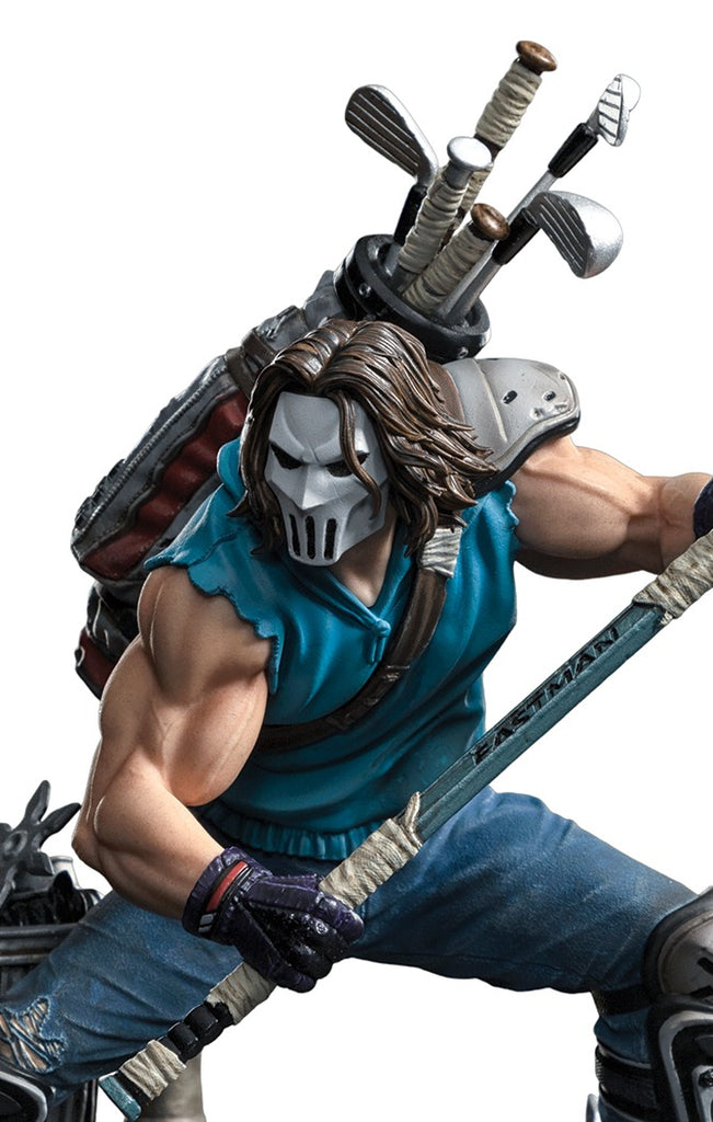 Estátua Casey Jones - Tartarugas Ninja - BDS Art Scale 1/10 - Iron Studios