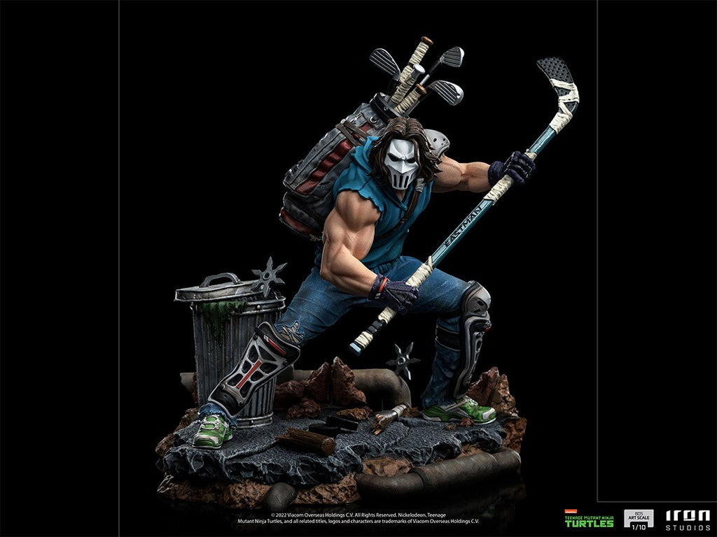 Estátua Casey Jones - Tartarugas Ninja - BDS Art Scale 1/10 - Iron Studios