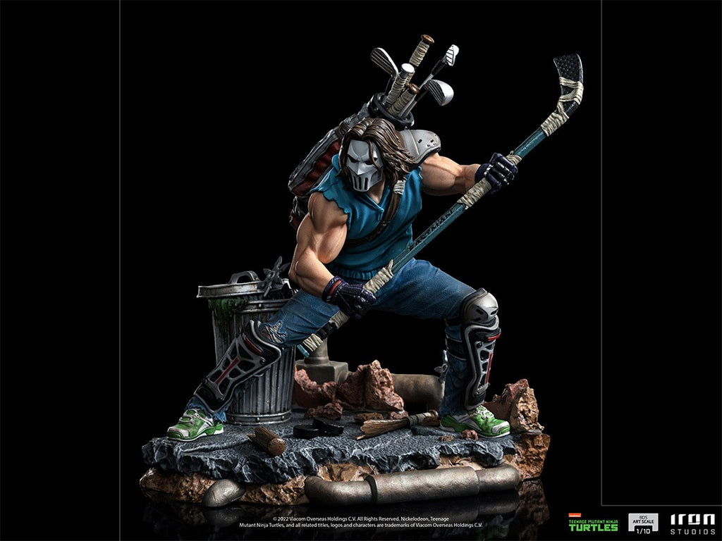 Estátua Casey Jones - Tartarugas Ninja - BDS Art Scale 1/10 - Iron Studios