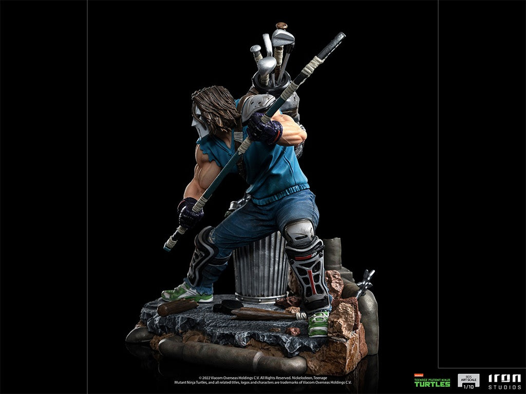 Estátua Casey Jones - Tartarugas Ninja - BDS Art Scale 1/10 - Iron Studios