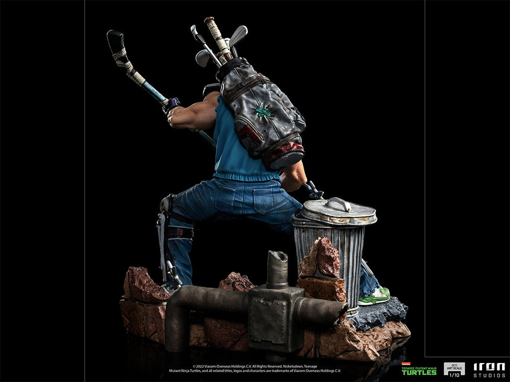 Estátua Casey Jones - Tartarugas Ninja - BDS Art Scale 1/10 - Iron Studios