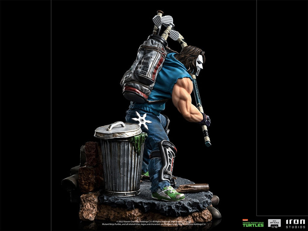 Estátua Casey Jones - Tartarugas Ninja - BDS Art Scale 1/10 - Iron Studios