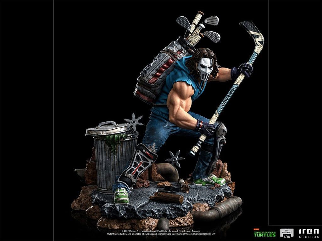 Estátua Casey Jones - Tartarugas Ninja - BDS Art Scale 1/10 - Iron Studios