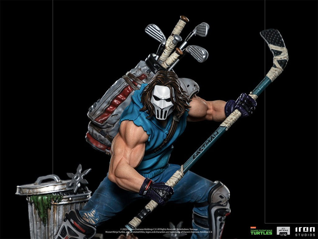 Estátua Casey Jones - Tartarugas Ninja - BDS Art Scale 1/10 - Iron Studios