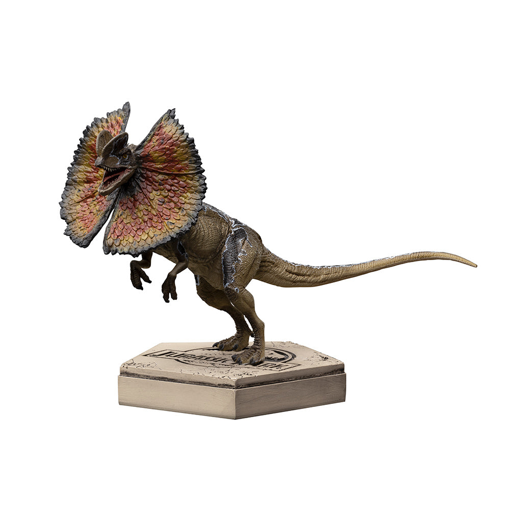 Estátua Dilofossauro - Jurassic World - Art Scale 1/10 - Iron Studios
