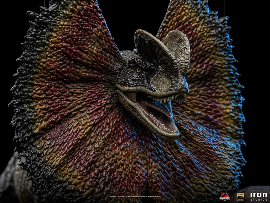 Estátua Dennis Nedry Deluxe - Jurassic Park - Art Scale 1/10 - Iron Studios
